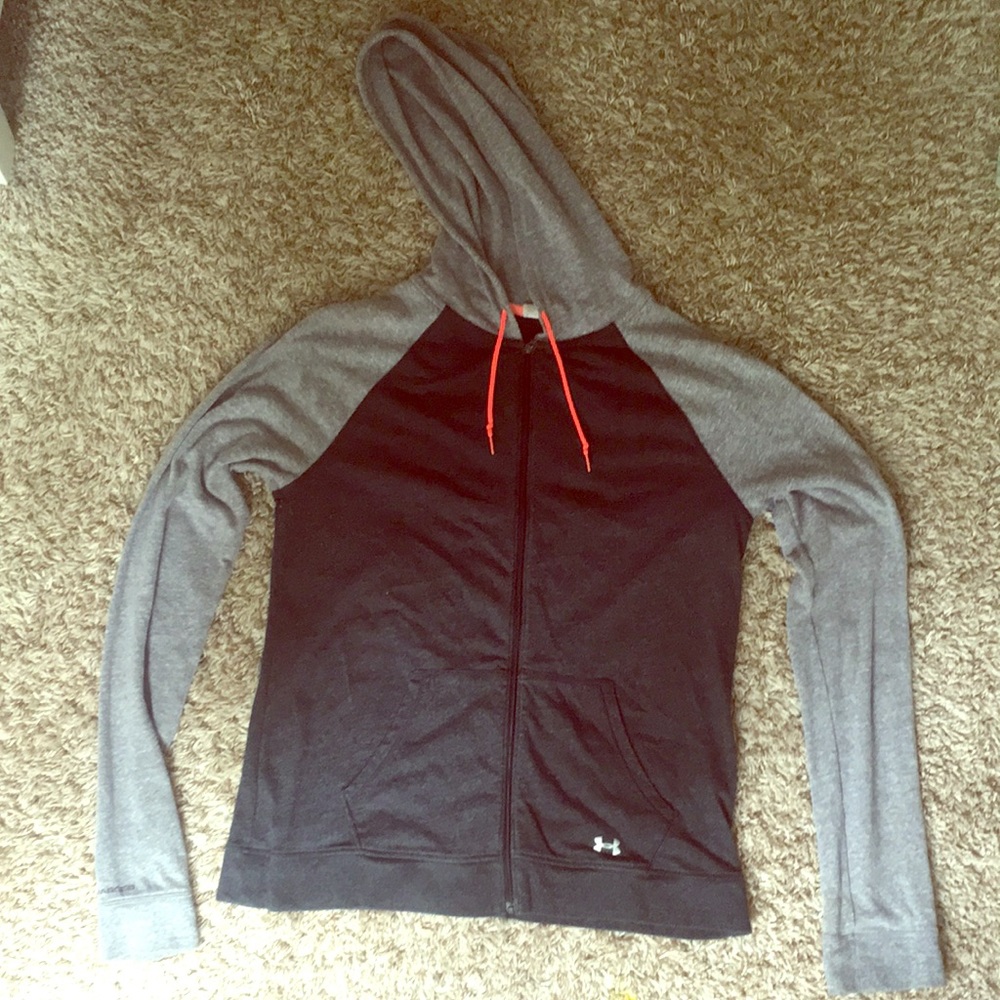 Lightweight zip up under armor jacket